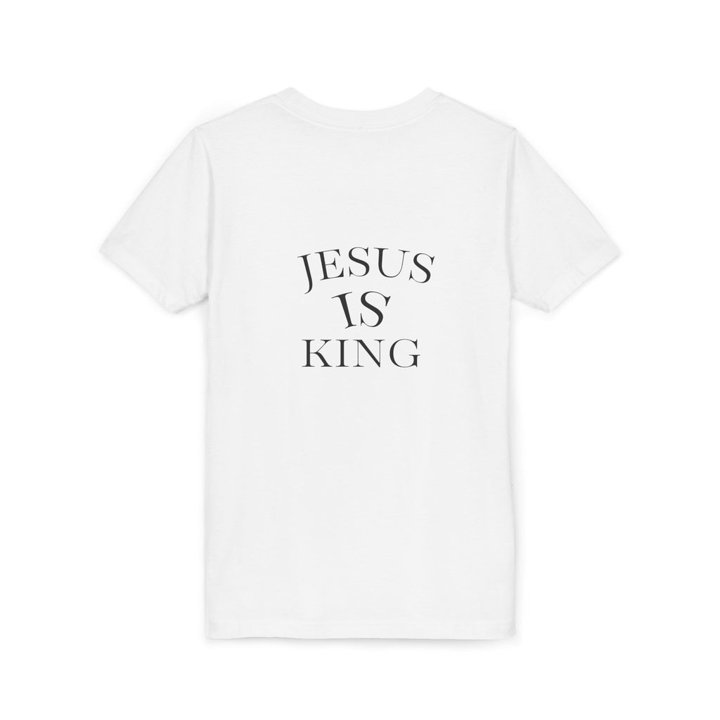 JESUS IS KING YOUTH T SHIRT