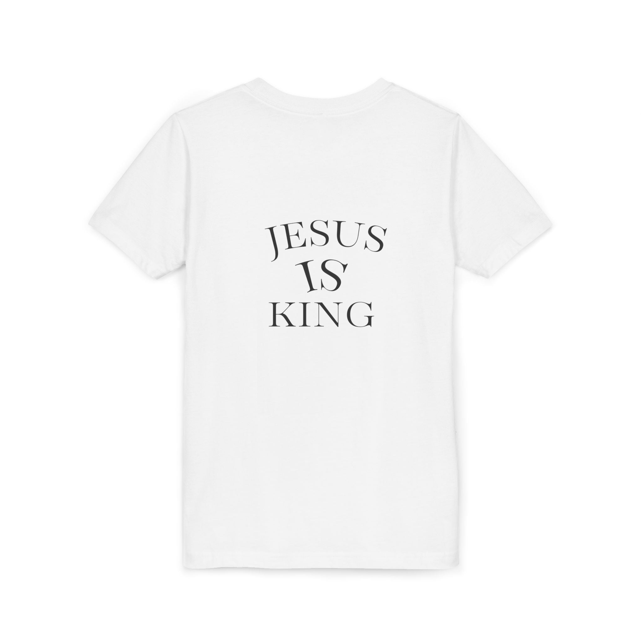 JESUS IS KING YOUTH T SHIRT