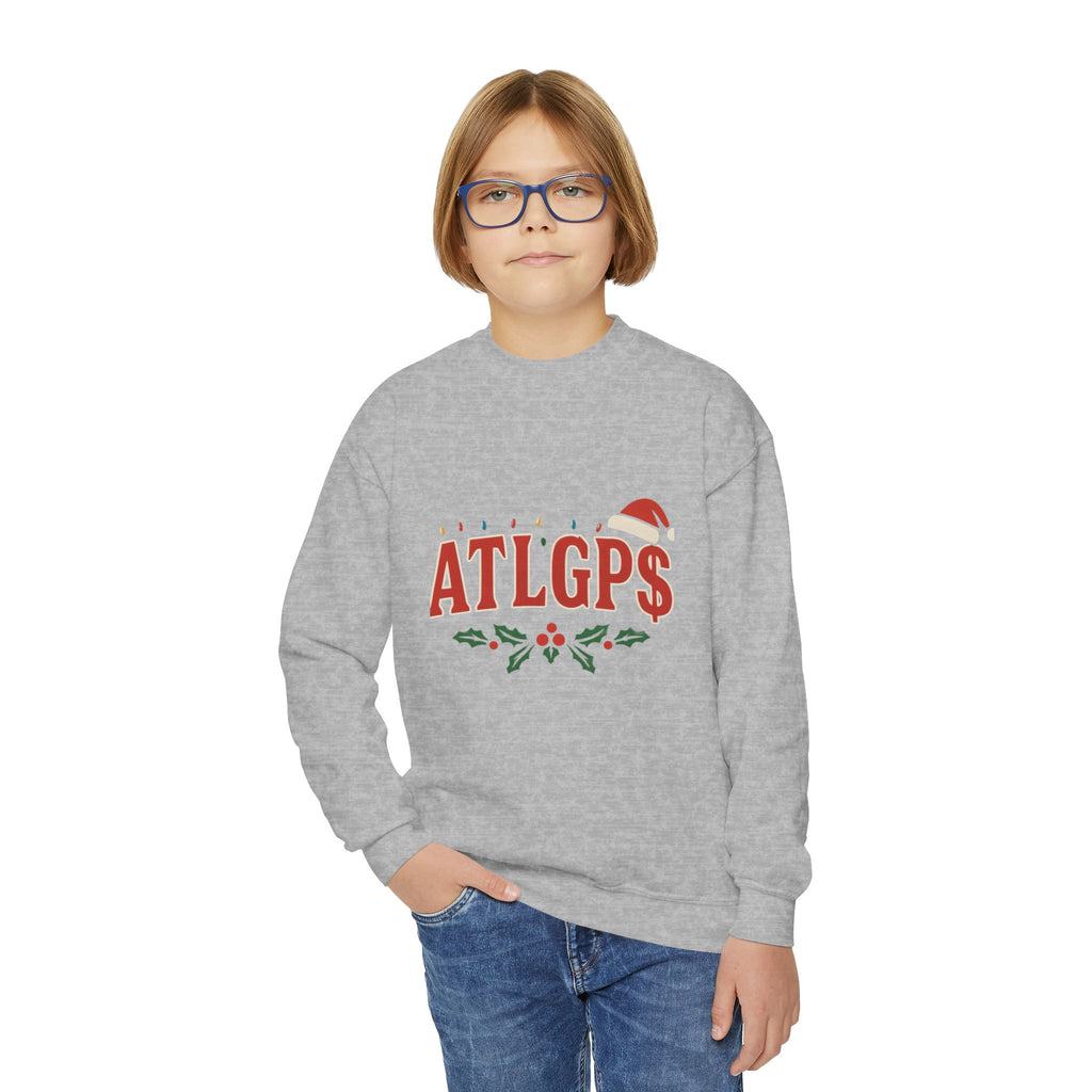 Youth ATLGP$ Santa hat hoodie