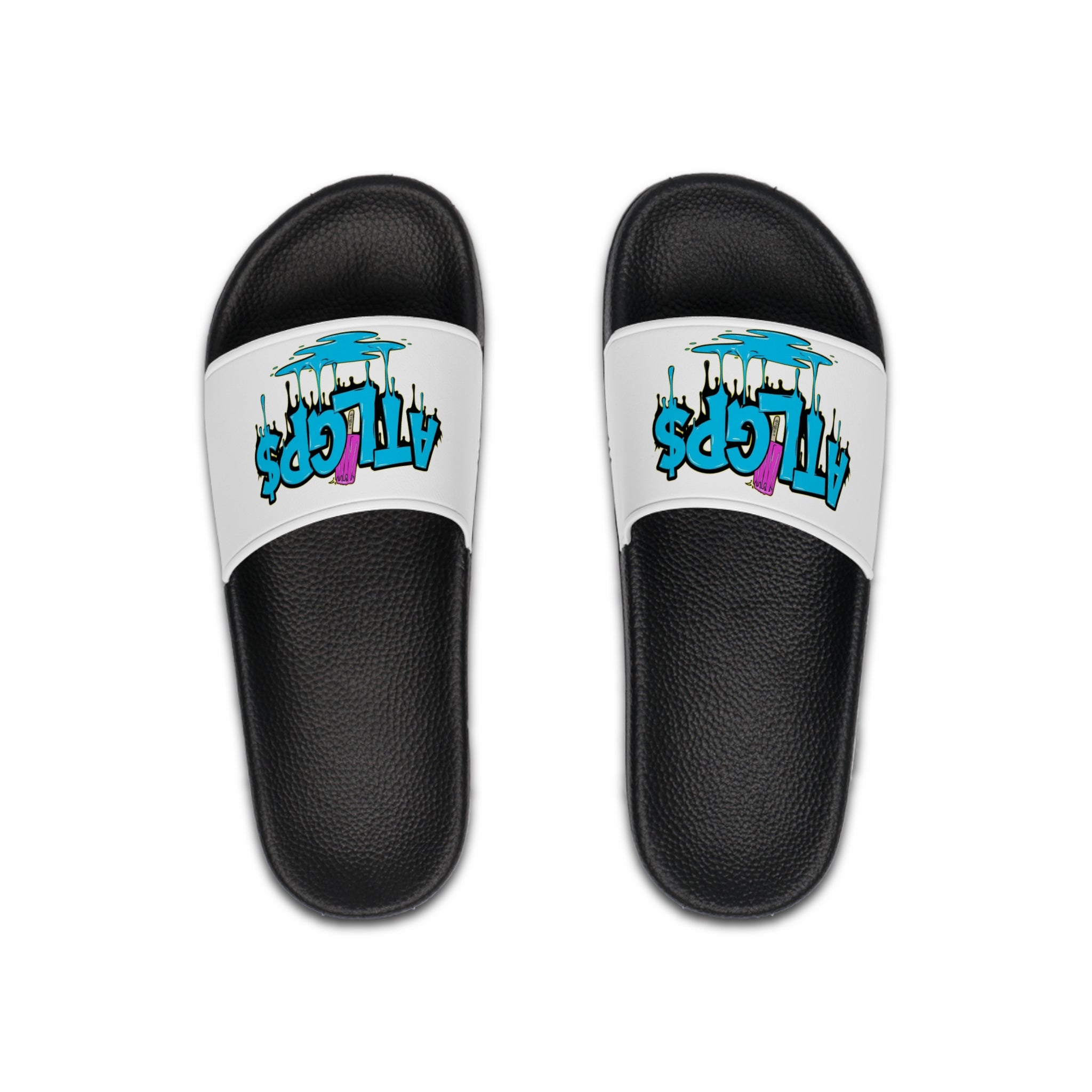 Men’s popsicle drip slide sandals
