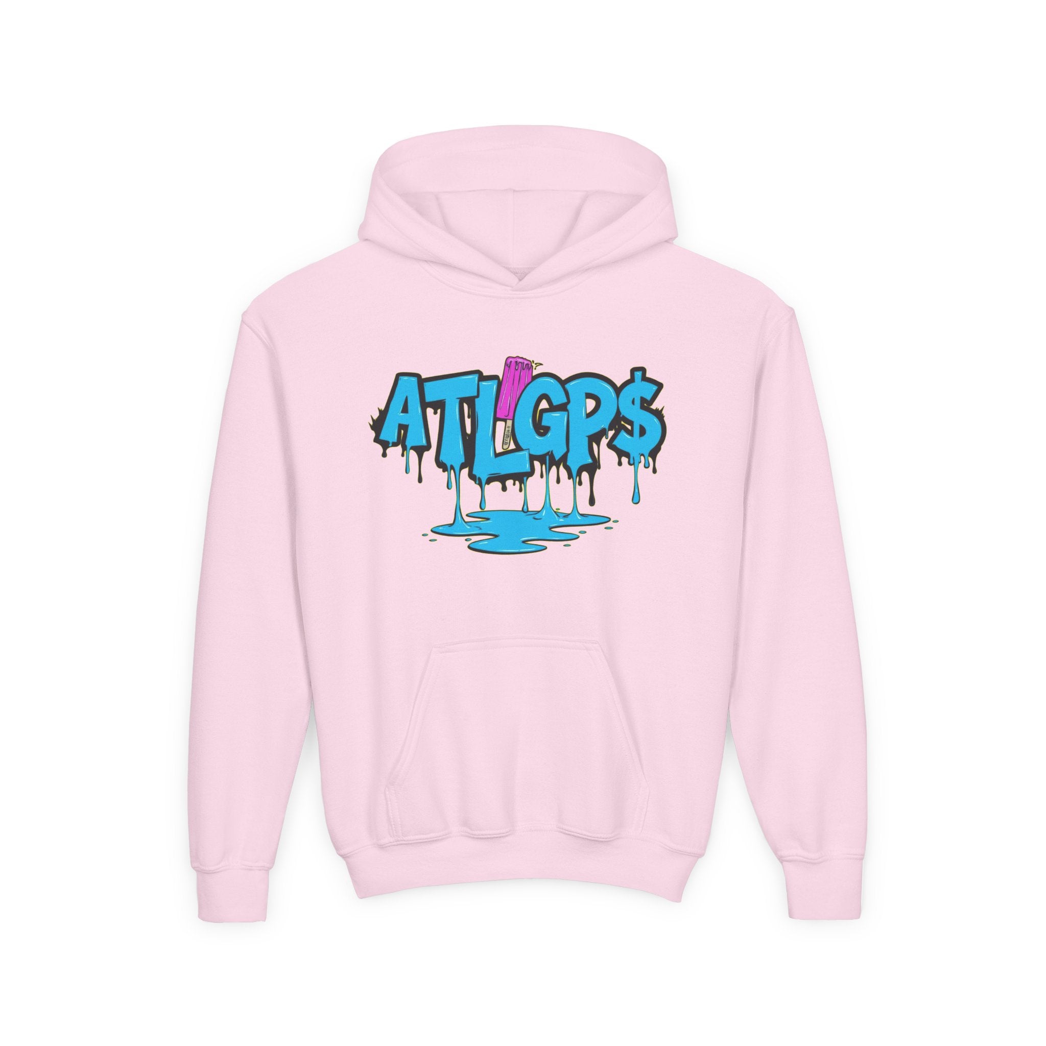 Youth popsicle drip hoodie