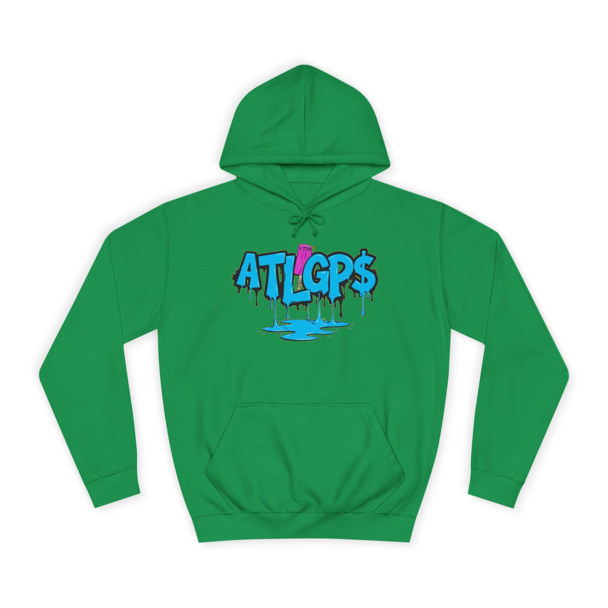 Unisex adult popsicle drip hoodie