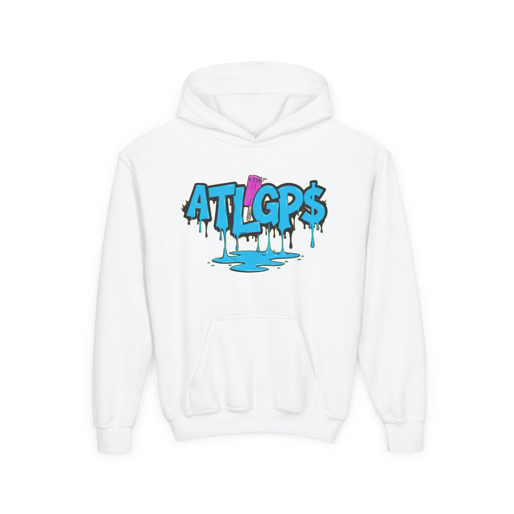 Youth popsicle drip hoodie