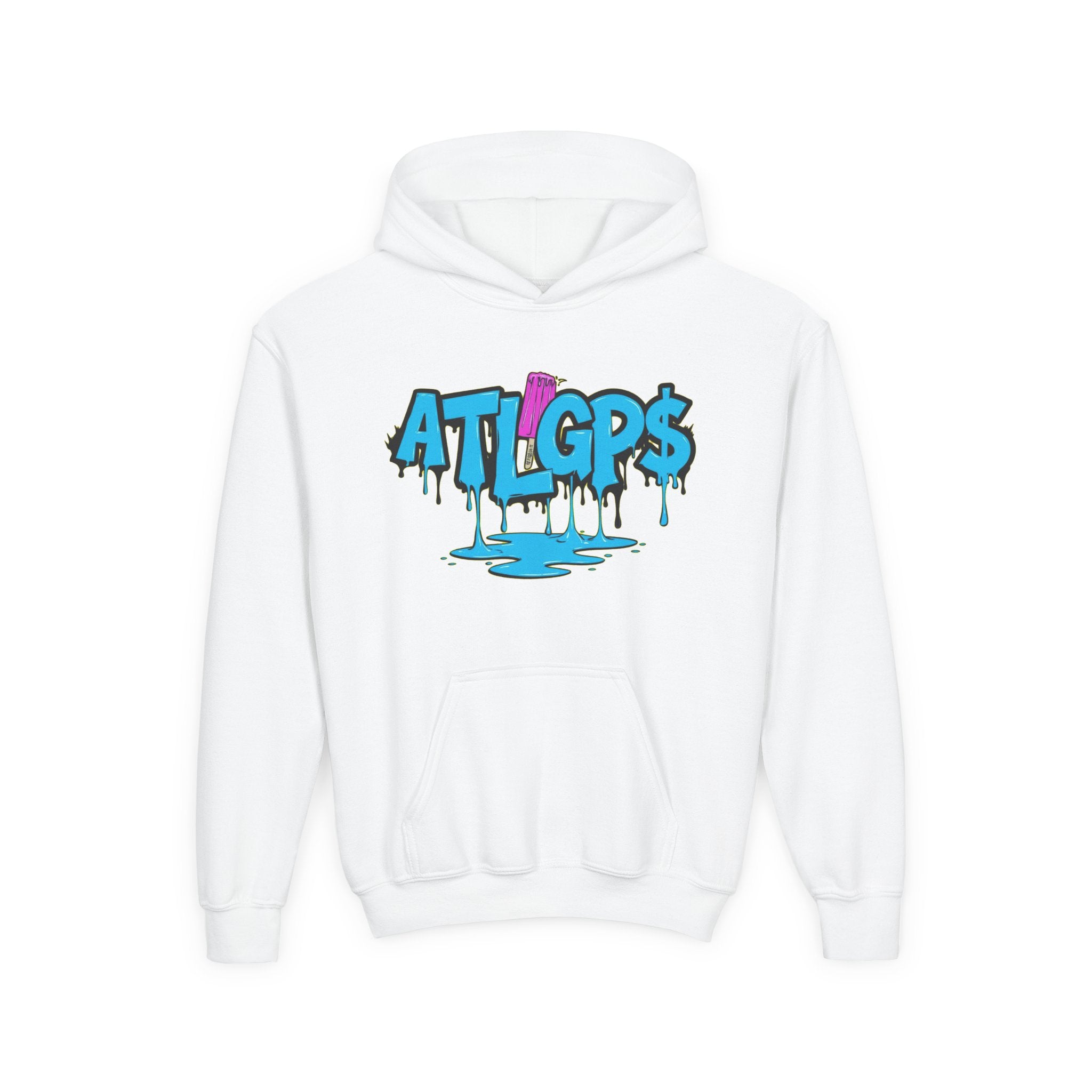 Youth popsicle drip hoodie