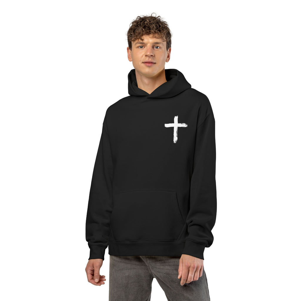 Cross Chest Hoodie - 'Trust in the Lord' Inspirational Christian Hoodie