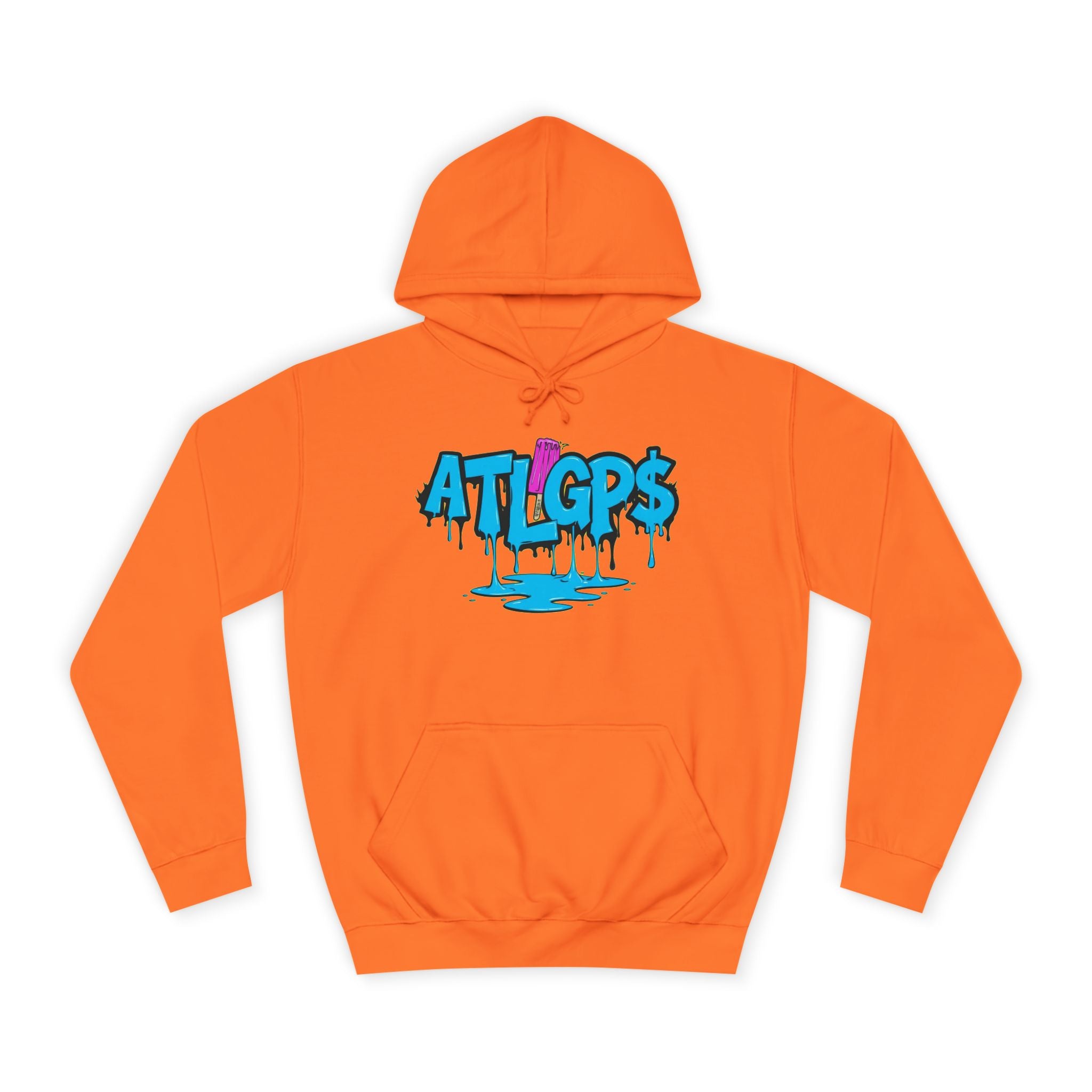 Unisex adult popsicle drip hoodie