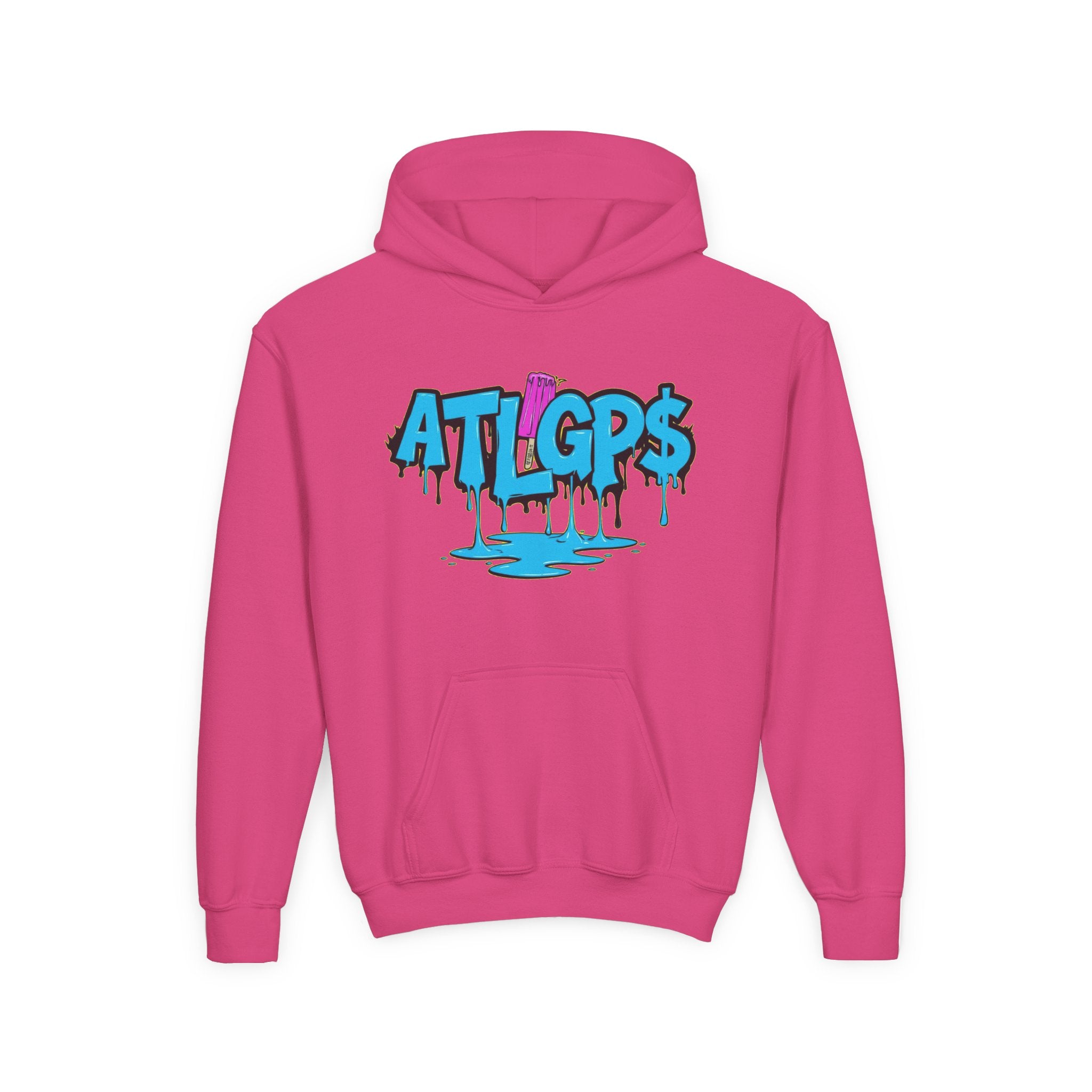 Youth popsicle drip hoodie