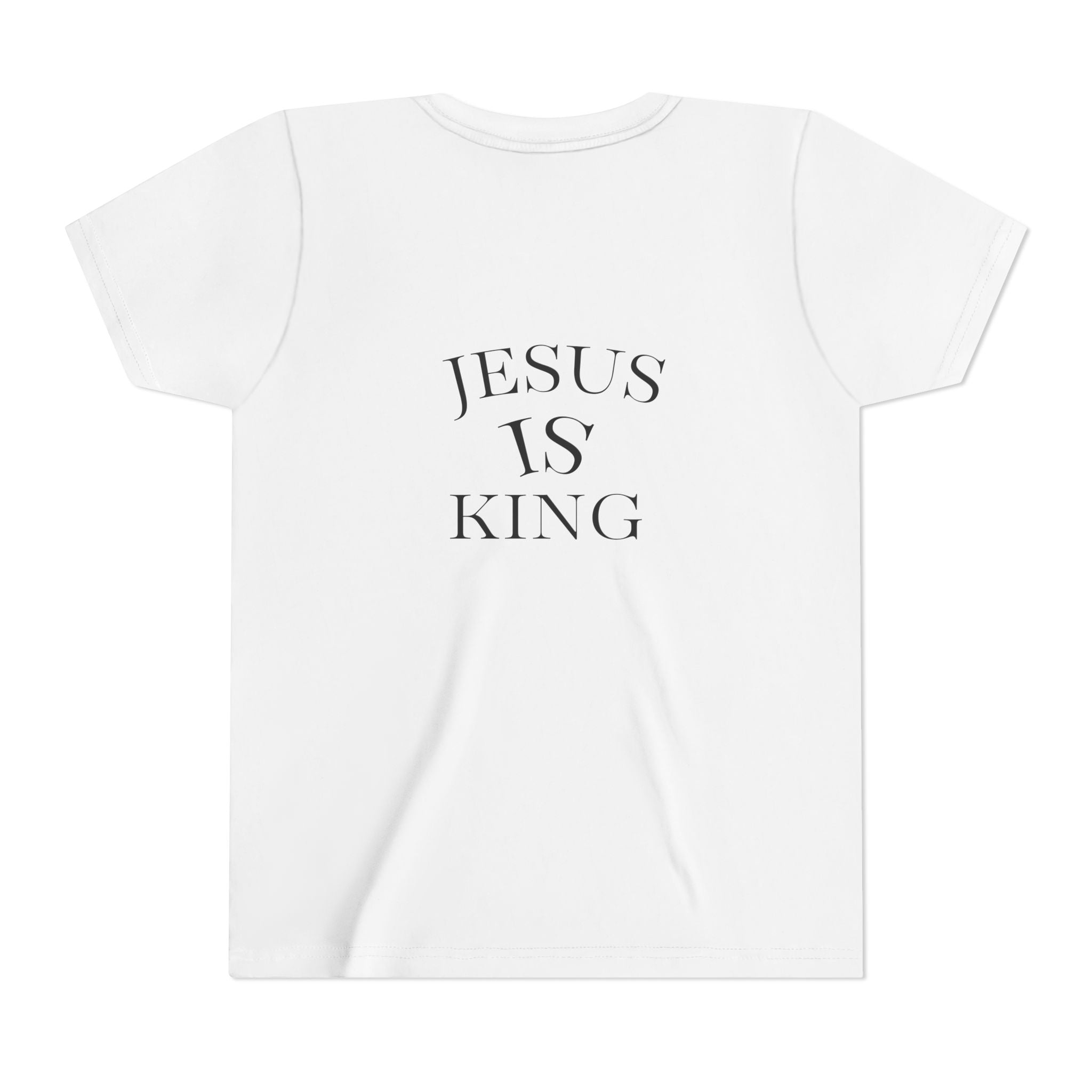 JESUS IS KING YOUTH T SHIRT