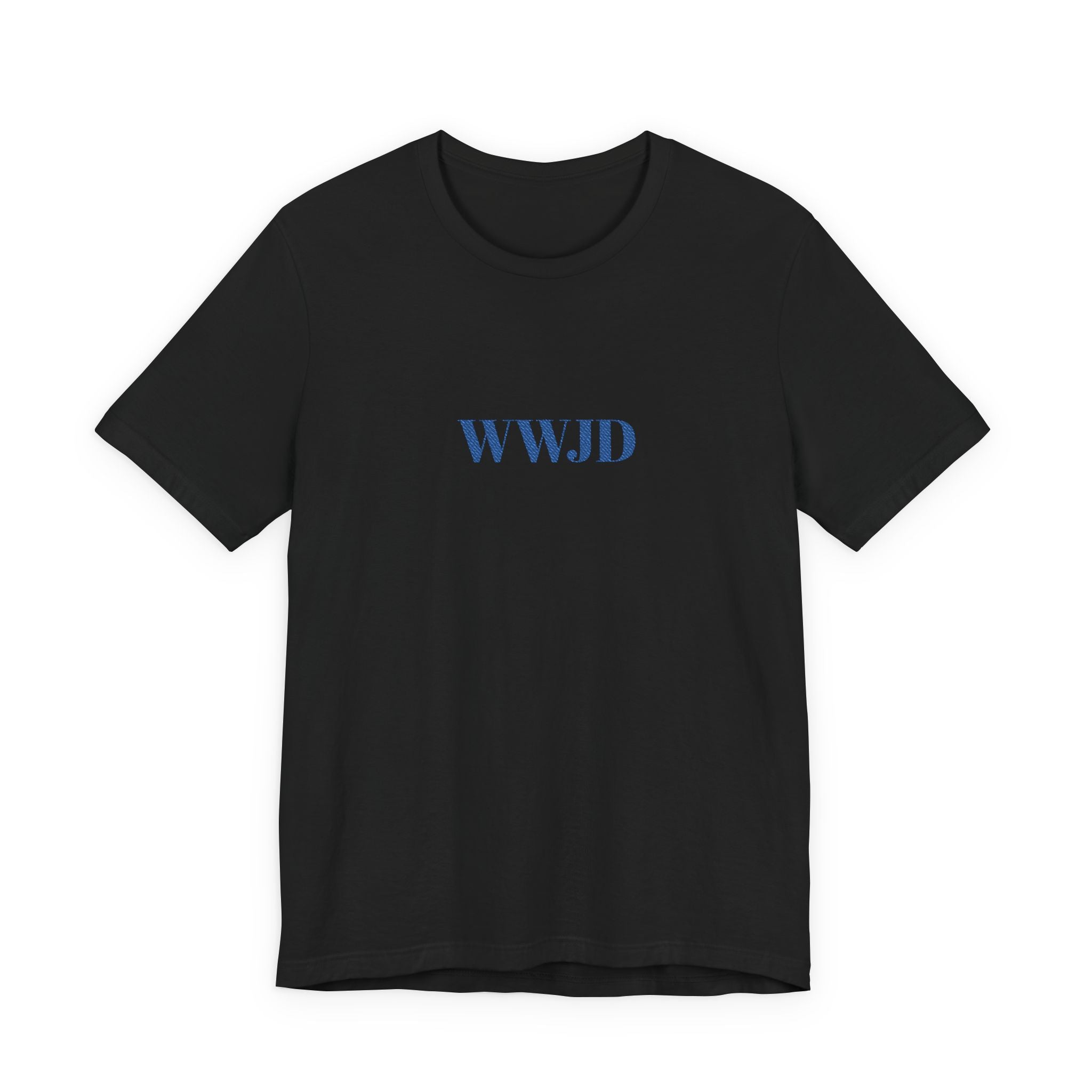 WWJD Classic Tee – Faith-Inspired Short Sleeve Shirt
