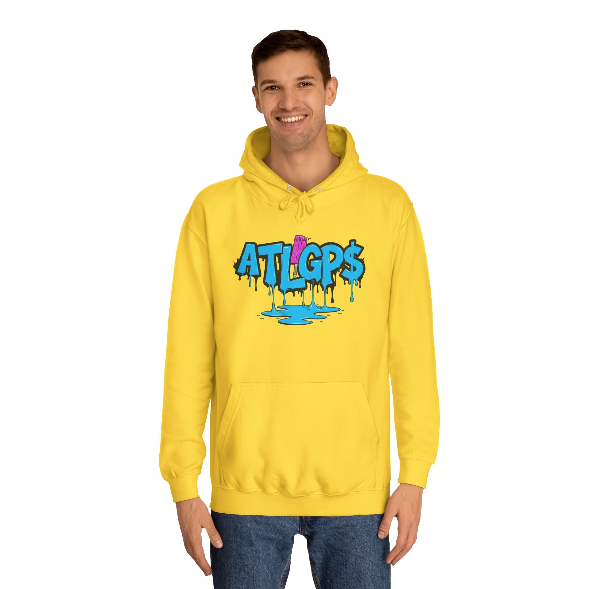 Unisex adult popsicle drip hoodie
