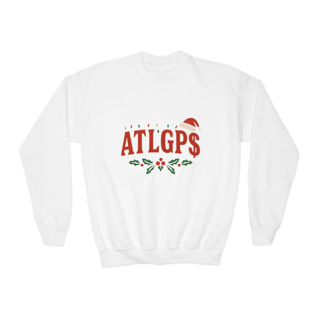 Youth ATLGP$ Santa hat hoodie