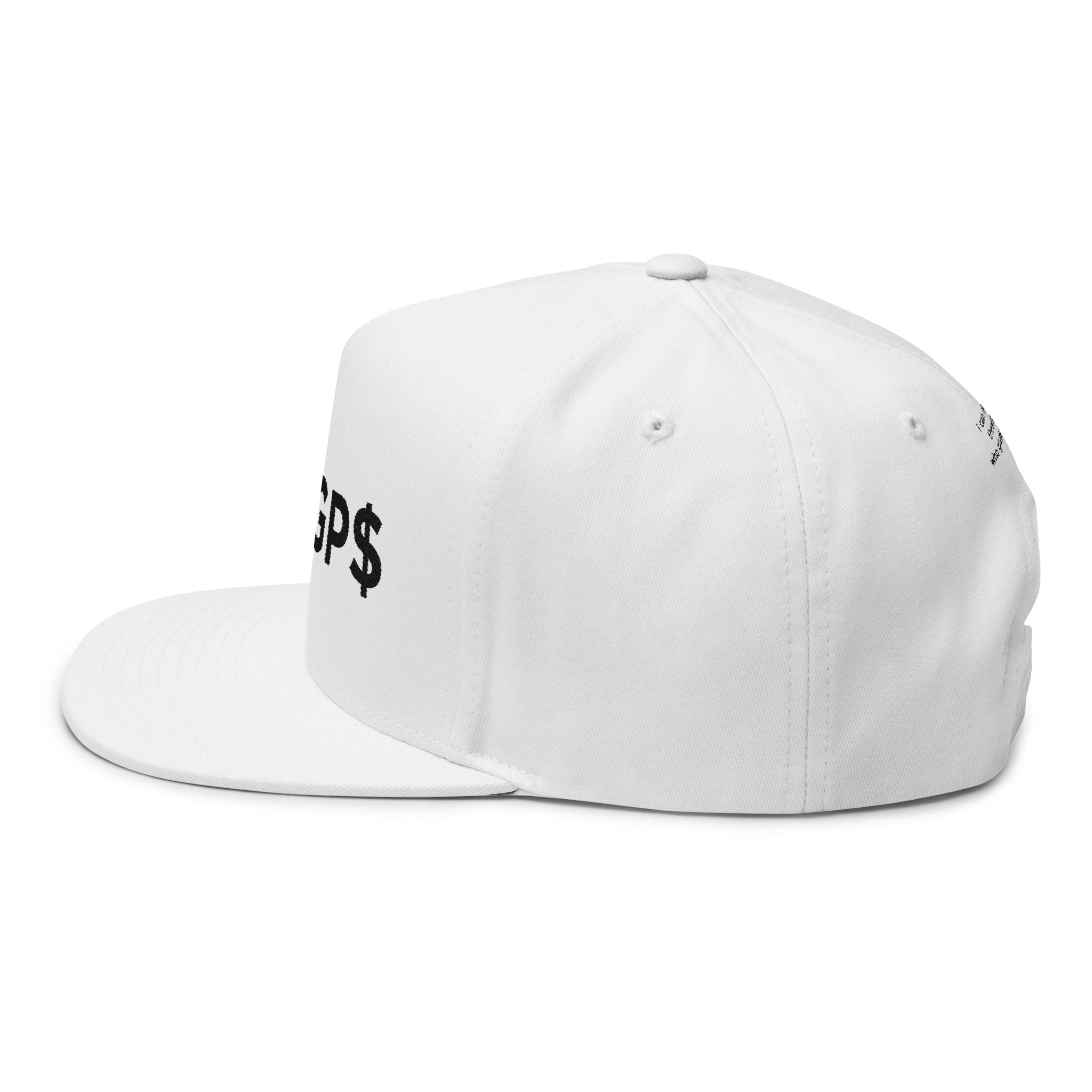 Flat Bill Cap (Embroidery)