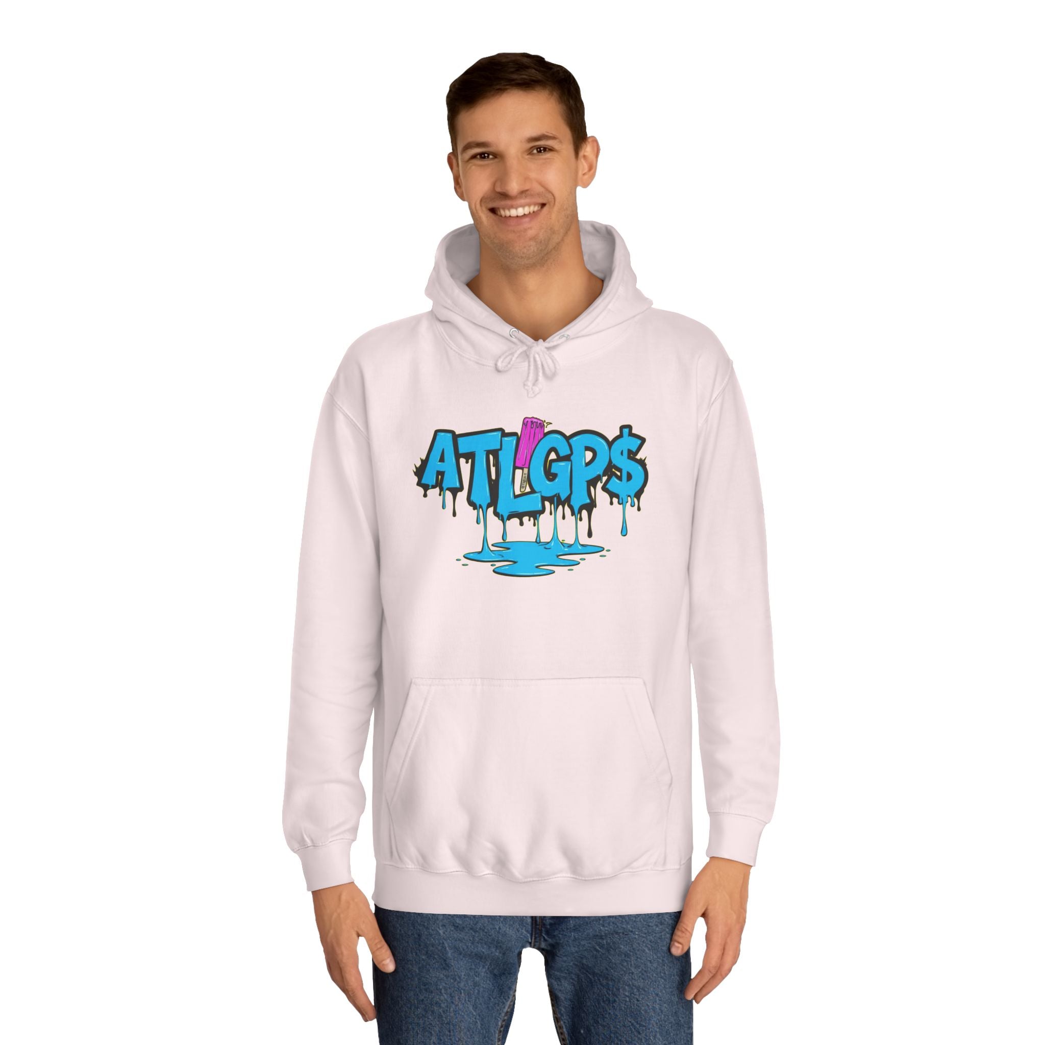 Unisex adult popsicle drip hoodie