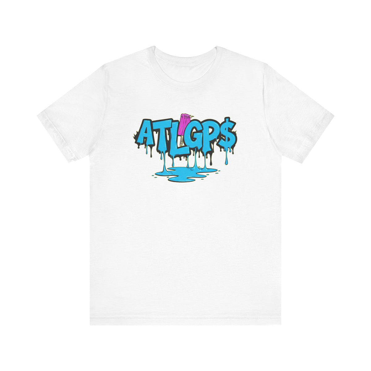 Adult popsicle drip T-shirt