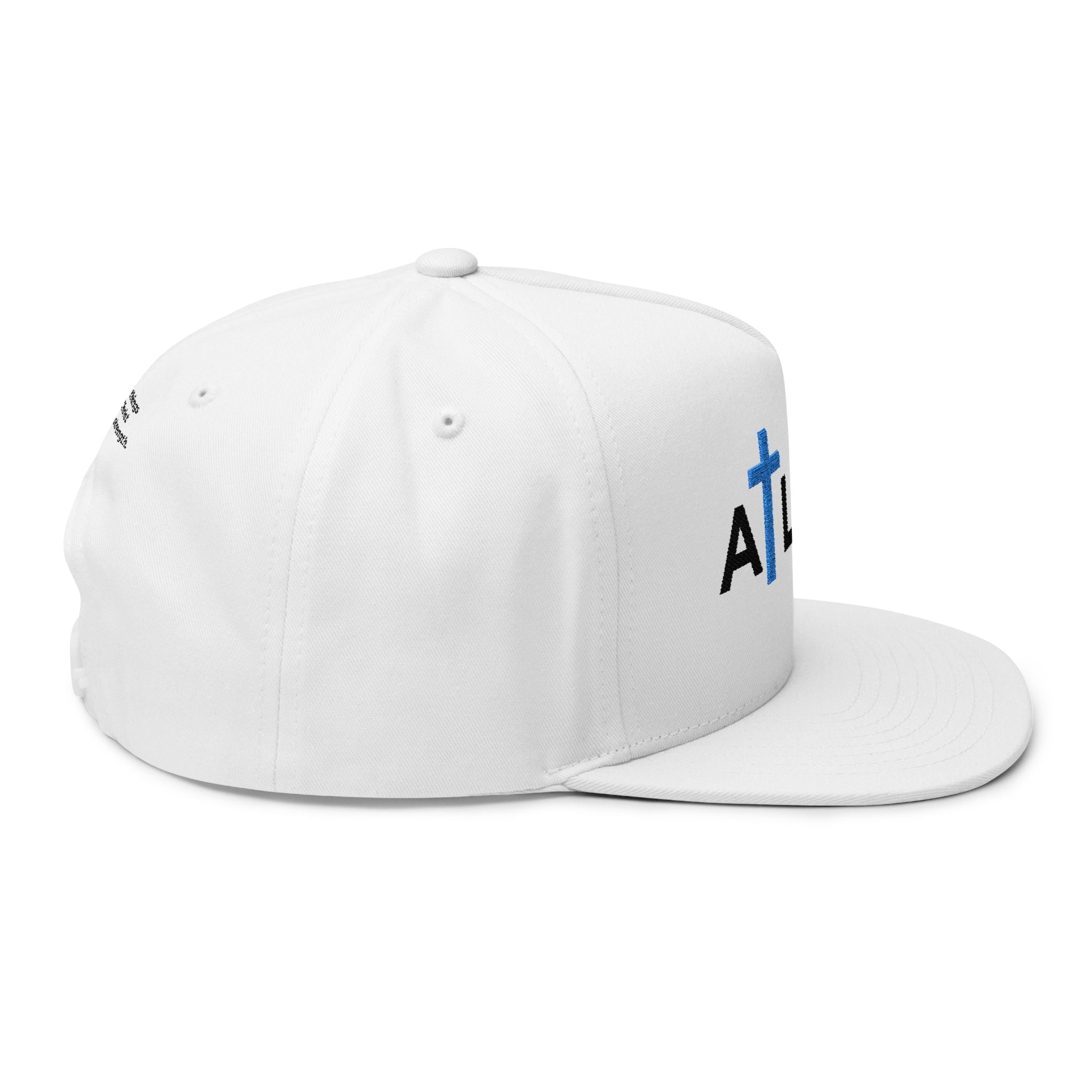 Flat Bill Cap (Embroidery)