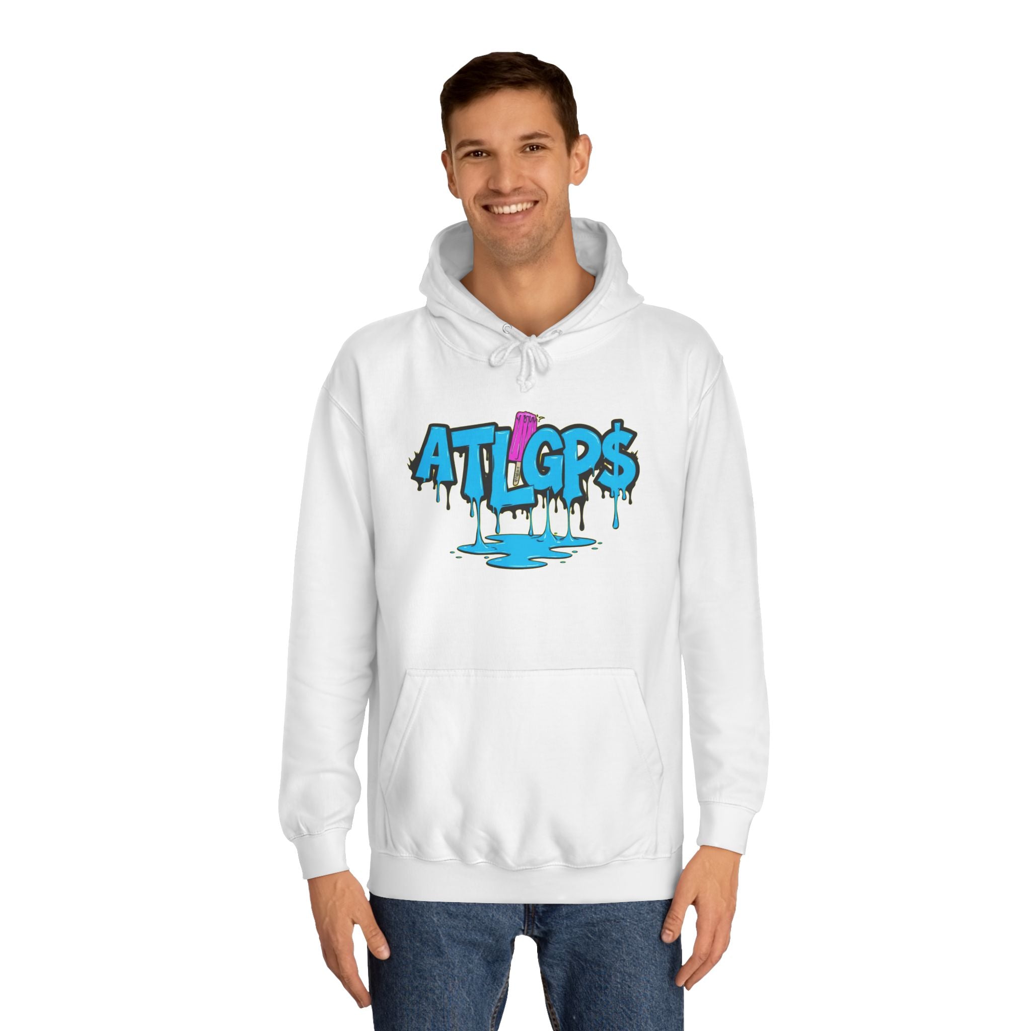 Unisex adult popsicle drip hoodie