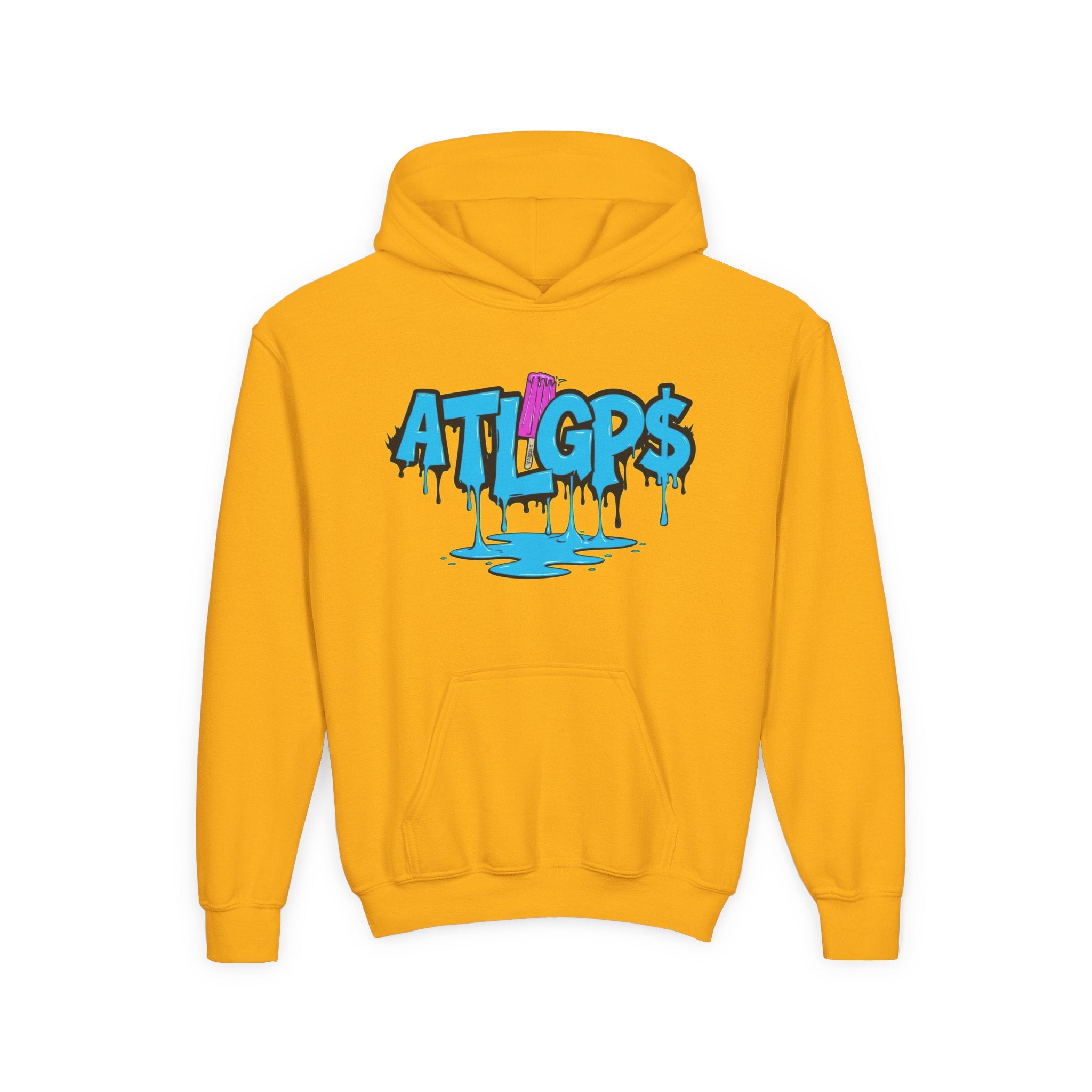 Youth popsicle drip hoodie