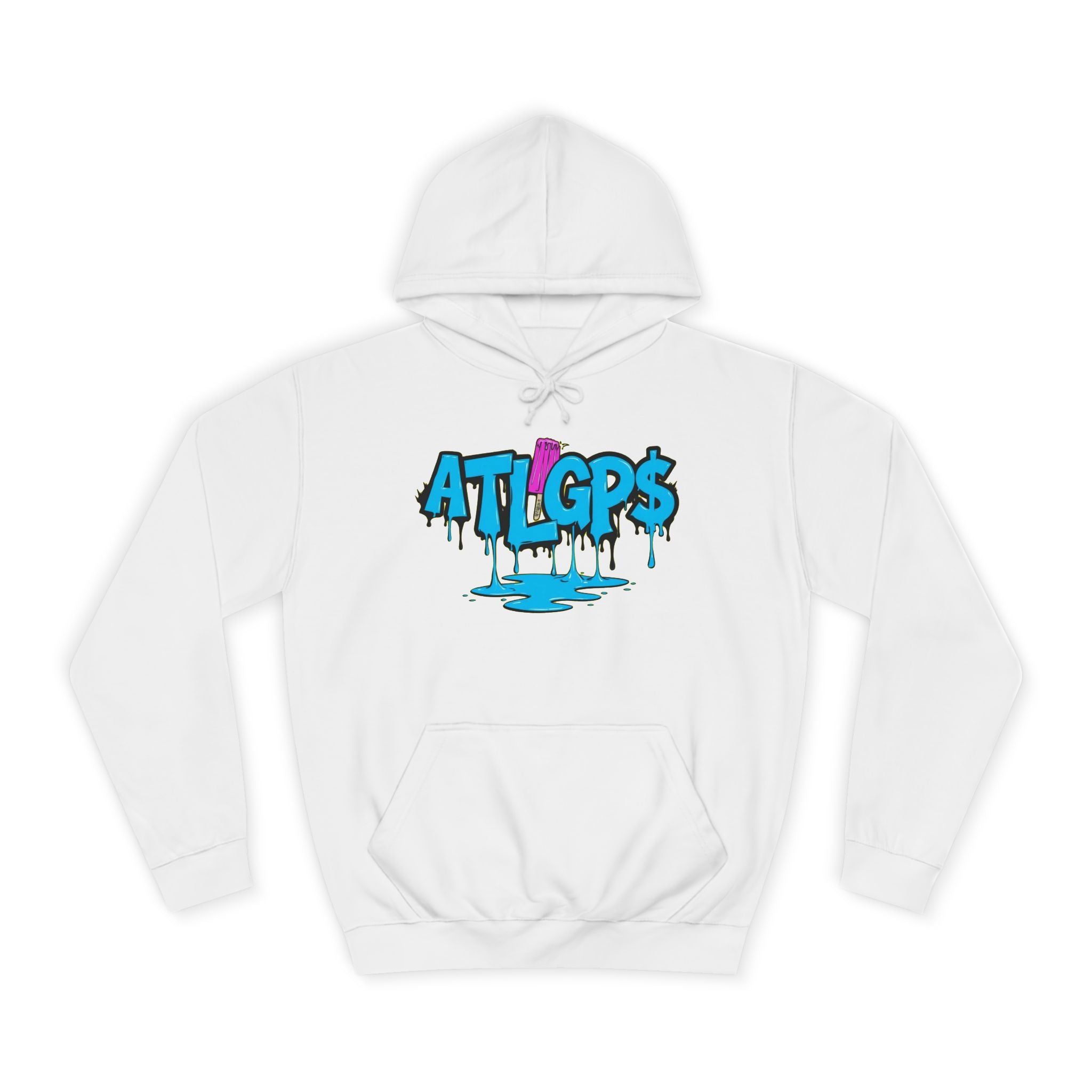 Unisex adult popsicle drip hoodie