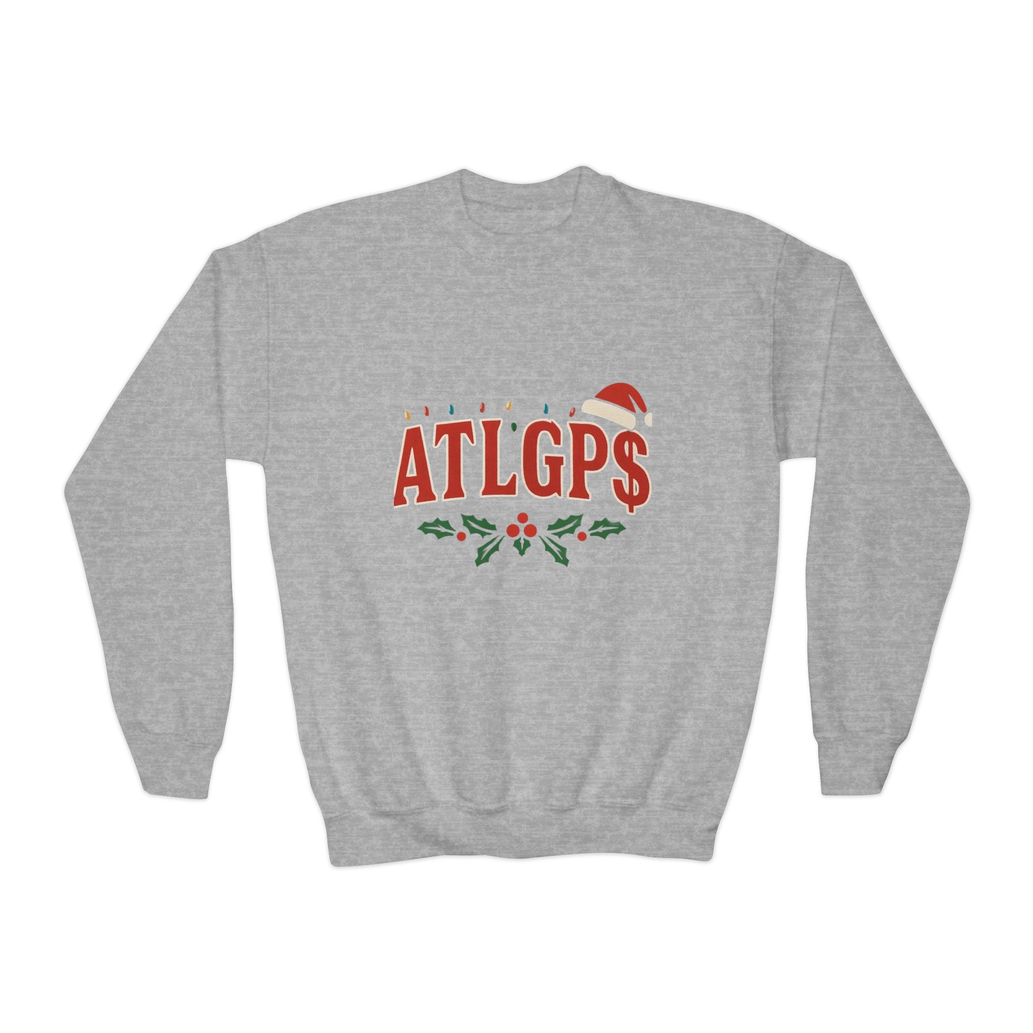 Youth ATLGP$ Santa hat hoodie